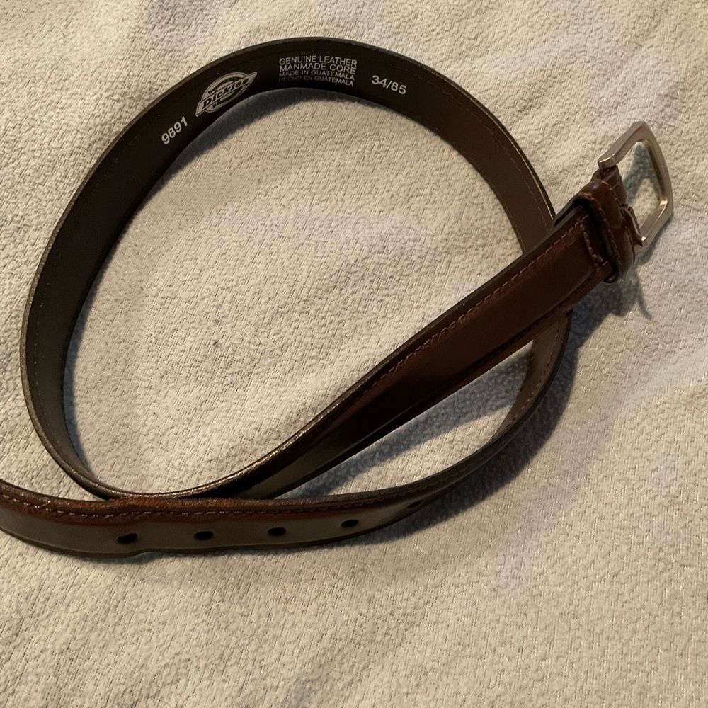 Dickies Men’s Leather Belt